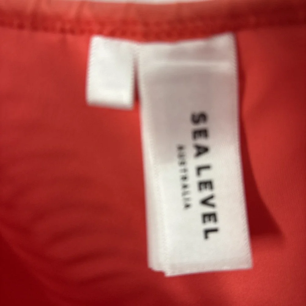 Sea Level Australia Womens Size US 12 One Piece Swimsuit Coral